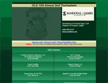 Tablet Screenshot of golf.olgaustin.org